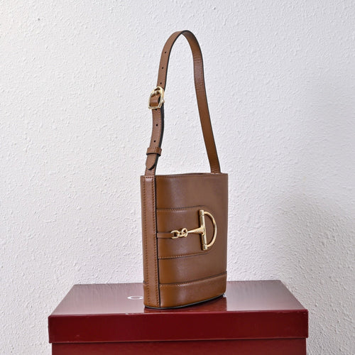 Gucci 73 Series Horsebit Bucket Bag